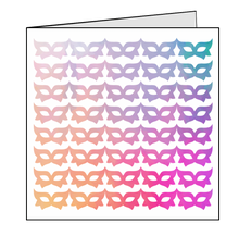 Load image into Gallery viewer, Mask greeting card - Purim